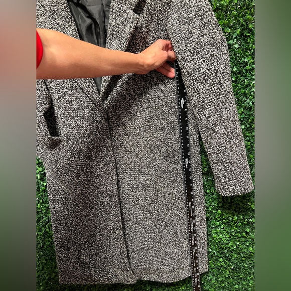 COTTON:ON - Lolita Blazer Long - Black & White - Size 2 - Like New Condition - Picture 7 of 9